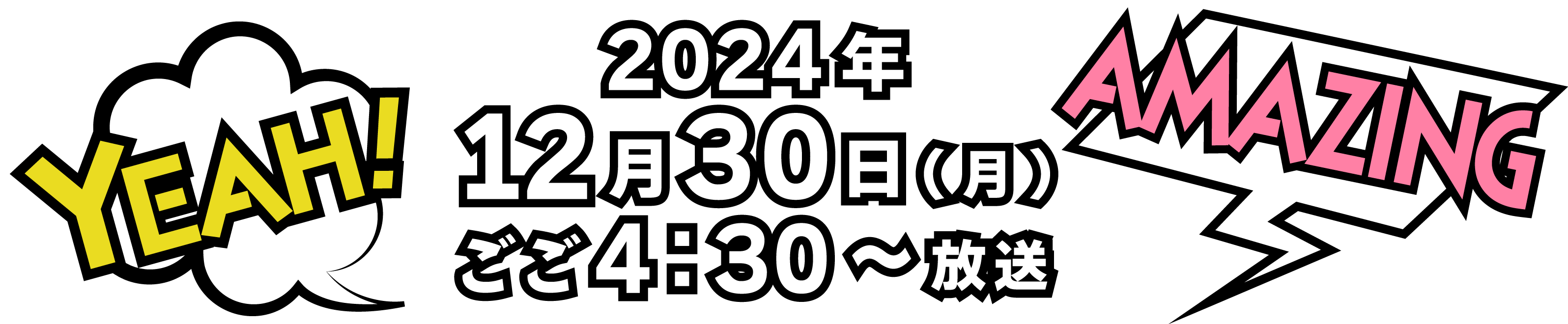 2024年12月28日（土）午後3:30～放送