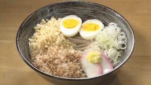 ＃１かしわや④　醤油うどん