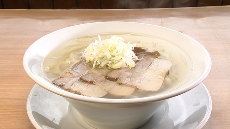 会津山塩ラーメン　850円